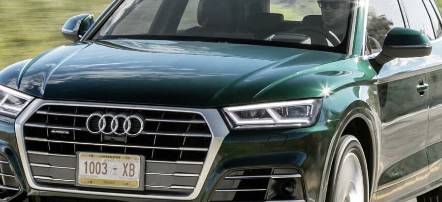 Новый кроссовер Audi Q5 2017 и тест-драйв второго поколения 9 Audi Q5 2017 фото новый