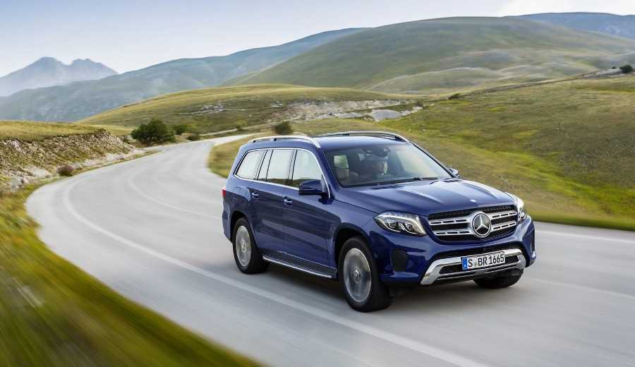 новый внедорожник GLS Mercedes Benz 2016