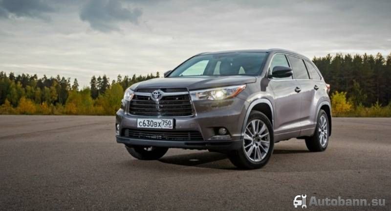 Кроссовер Toyota Highlander модельный ряд кроссоверов Highlander от тойота